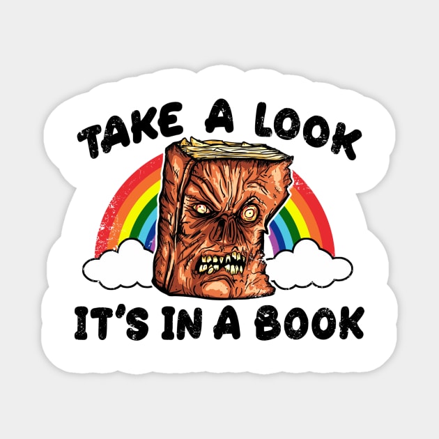 Take A Look (Alt Print) Sticker by Miskatonic Designs